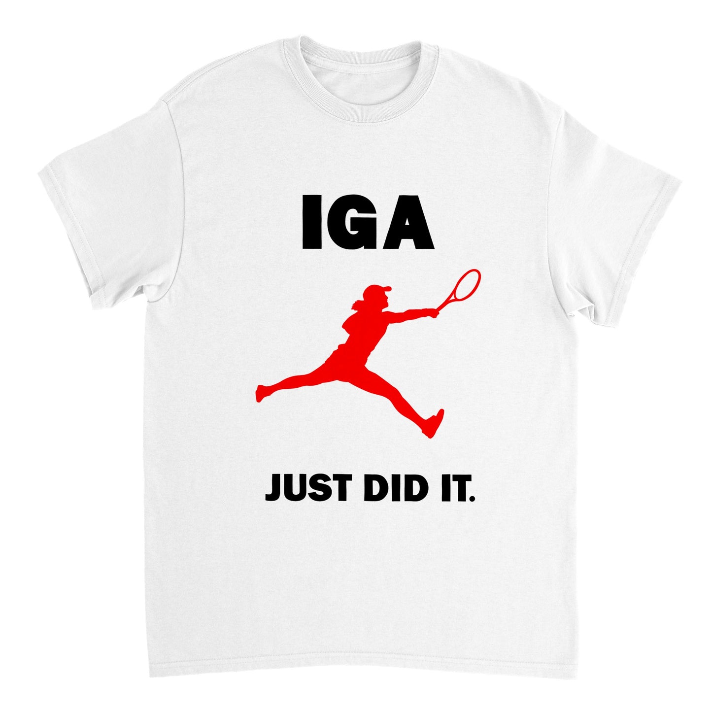 Heavyweight Unisex Crewneck T-shirt Iga Just Did It