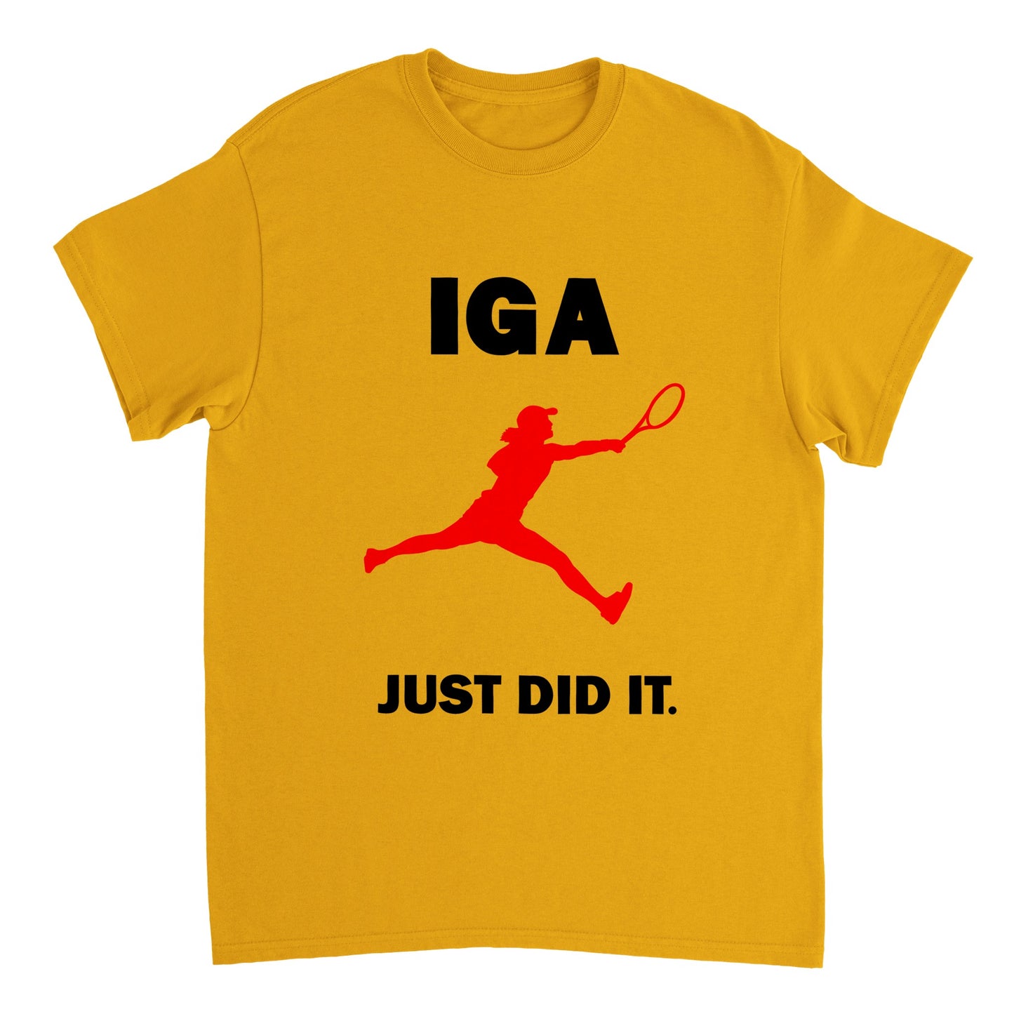 Heavyweight Unisex Crewneck T-shirt Iga Just Did It