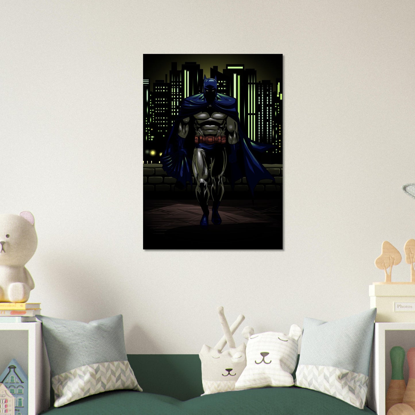 Aluminum Print Batman-Gotham City