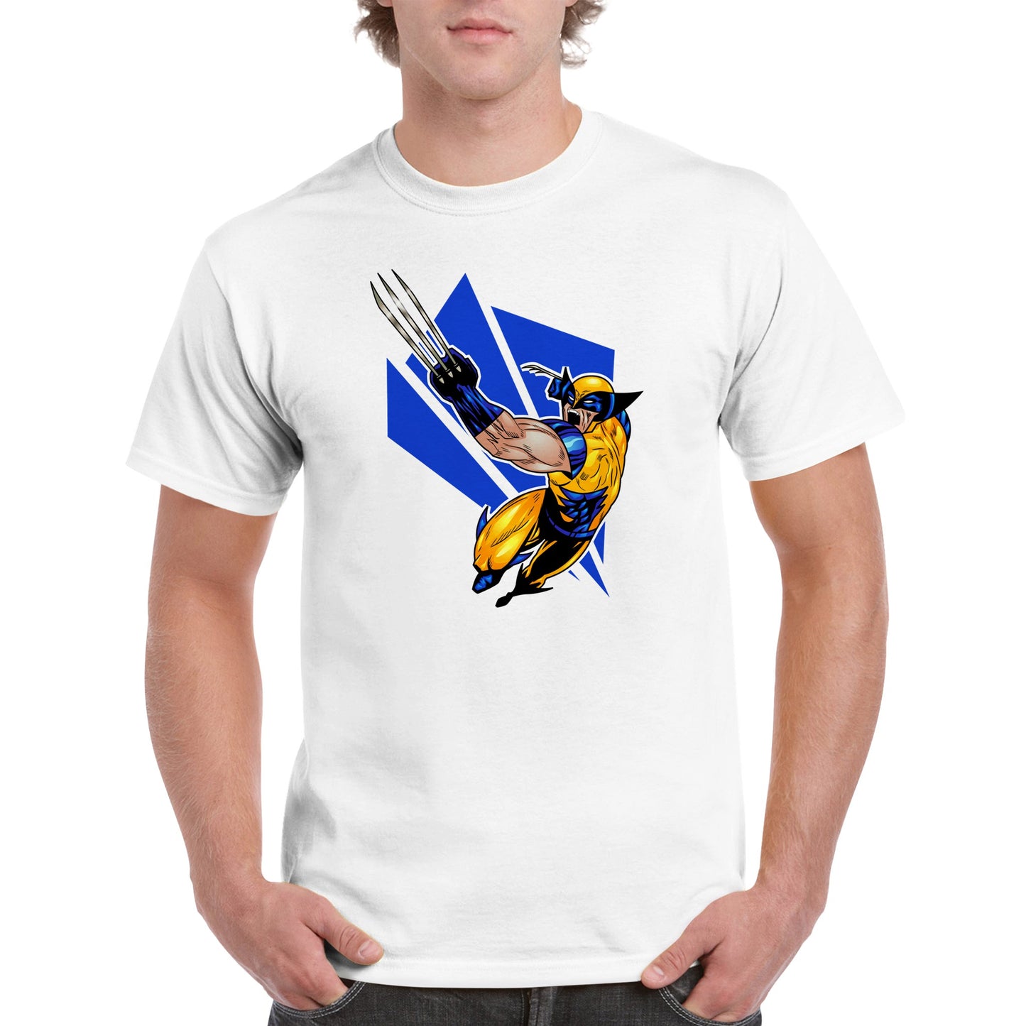 Heavyweight Unisex Crewneck T-shirt Wolverine