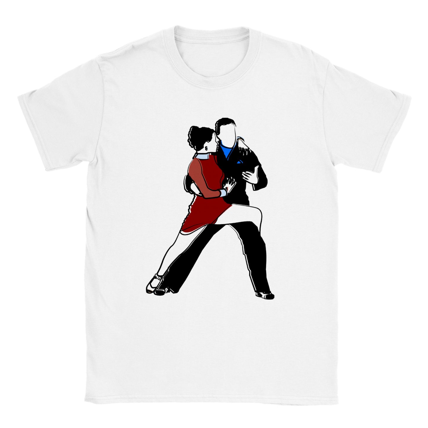 Classic Kids Crewneck T-shirt - Latin Dancers.