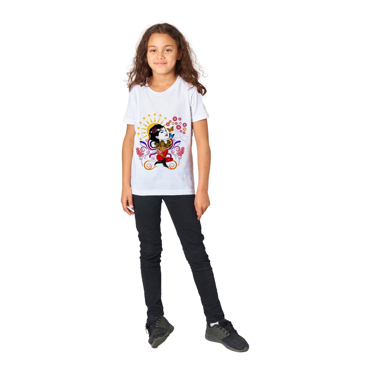 Premium Kids Crewneck T-shirt  - Devine Sultry