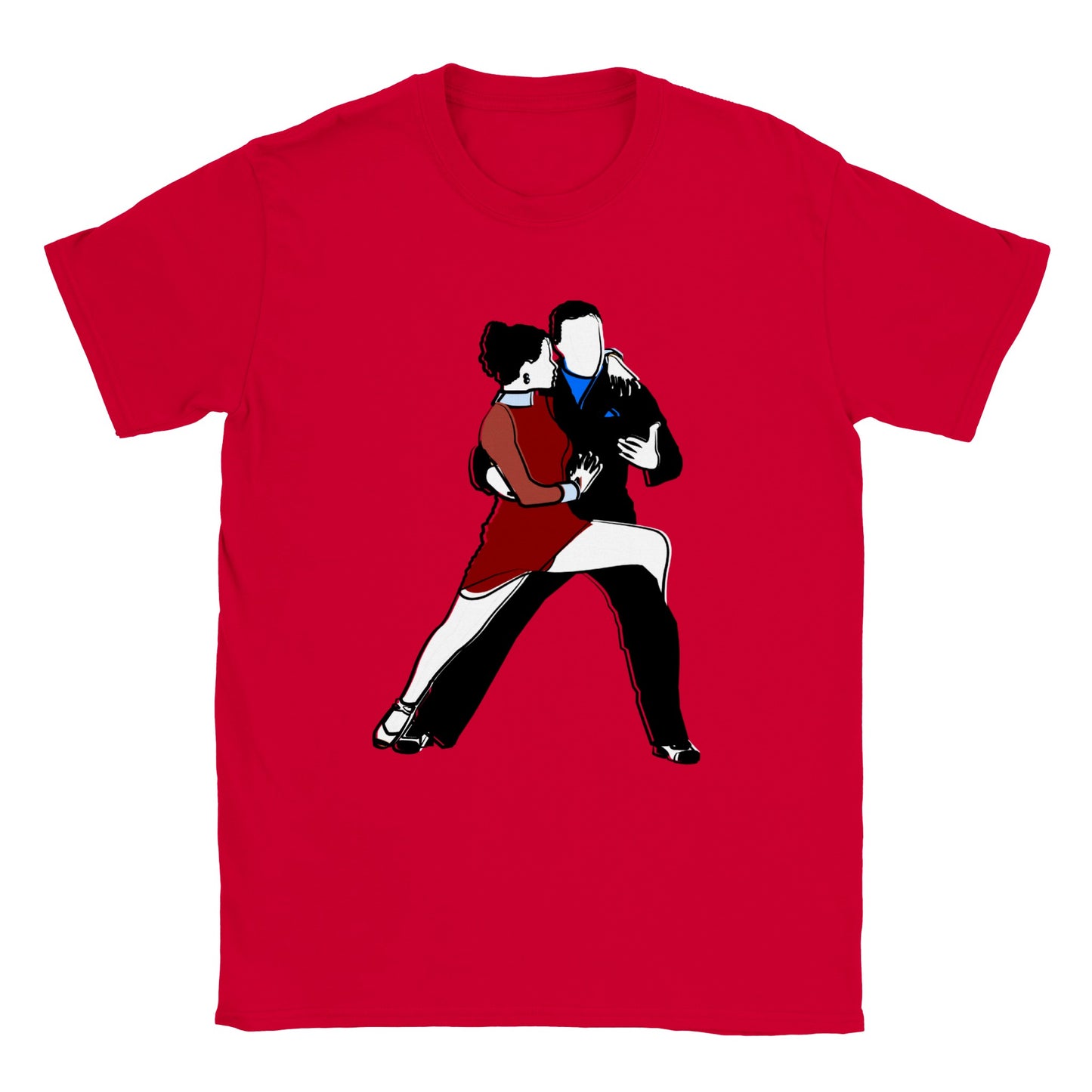 Classic Kids Crewneck T-shirt - Latin Dancers.