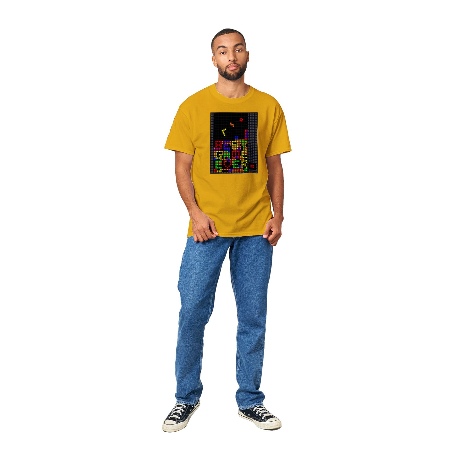 Heavyweight Unisex Crewneck T-shirt - The Best Game Ever