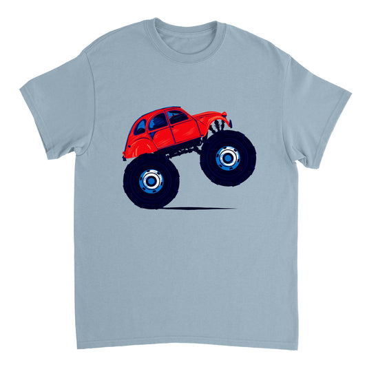 Heavyweight Crewneck T-shirt Monster Truck - 2CV