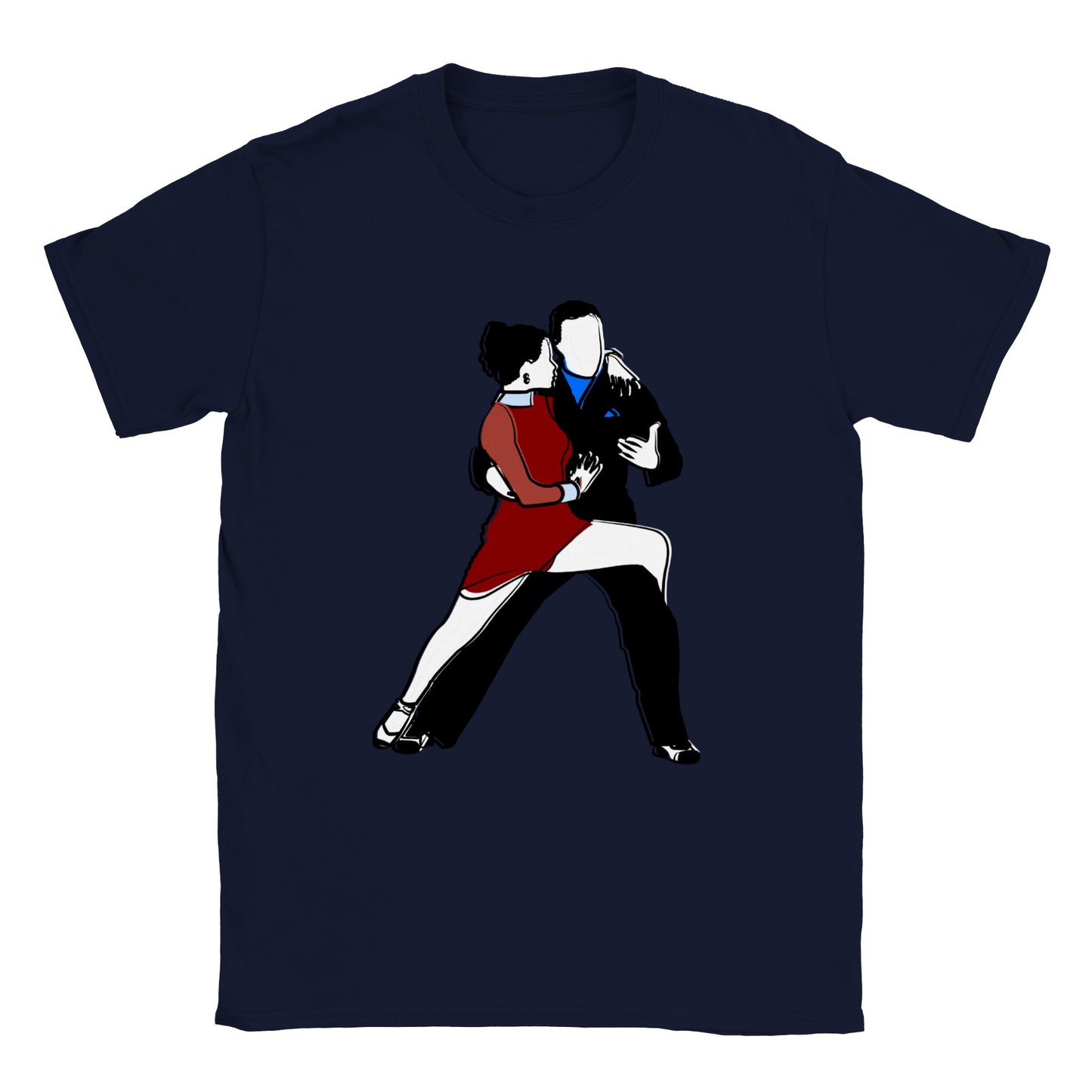 Classic Kids Crewneck T-shirt - Latin Dancers.