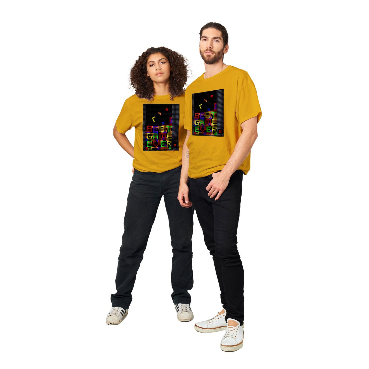 Heavyweight Unisex Crewneck T-shirt - The Best Game Ever