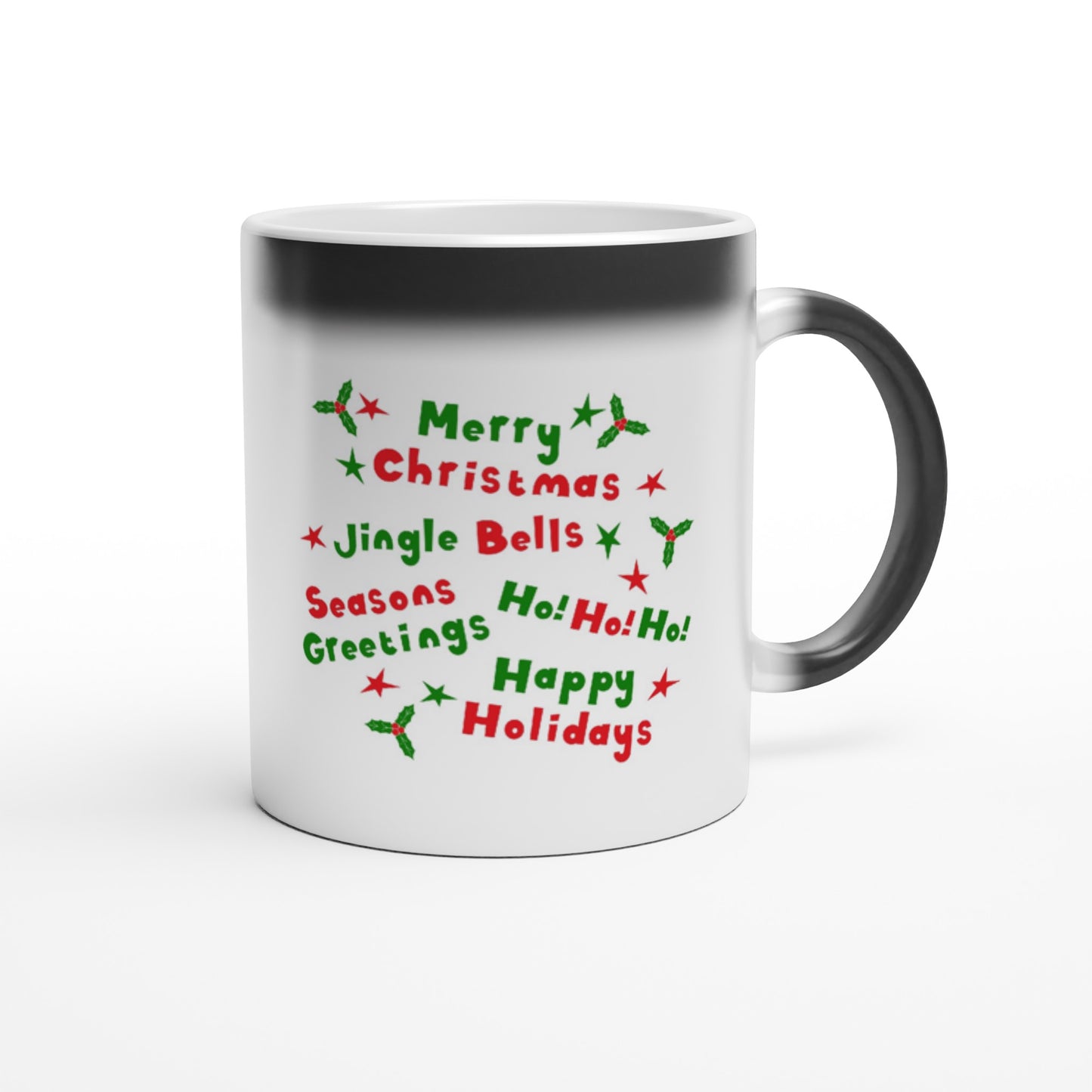 Magic 11oz Ceramic Mug Happy Christmas quotes