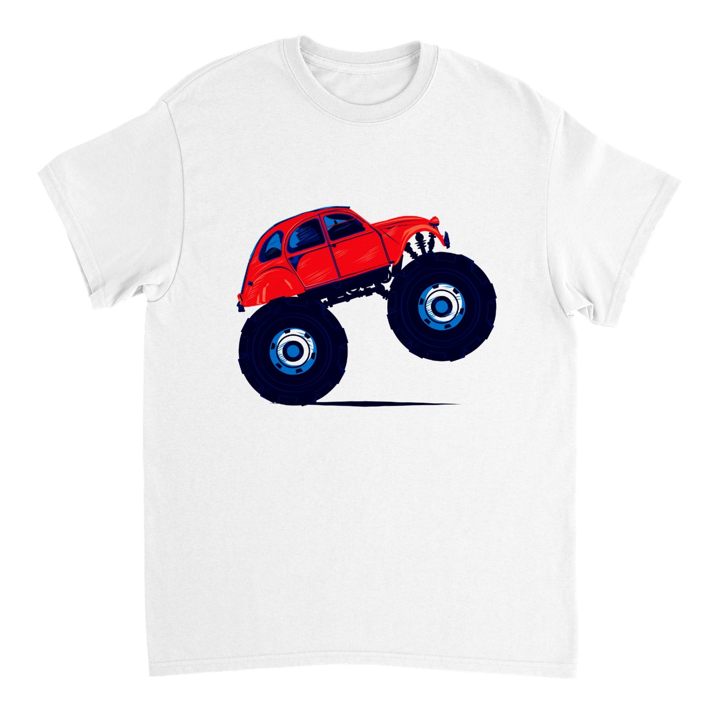 Heavyweight Crewneck T-shirt Monster Truck - 2CV