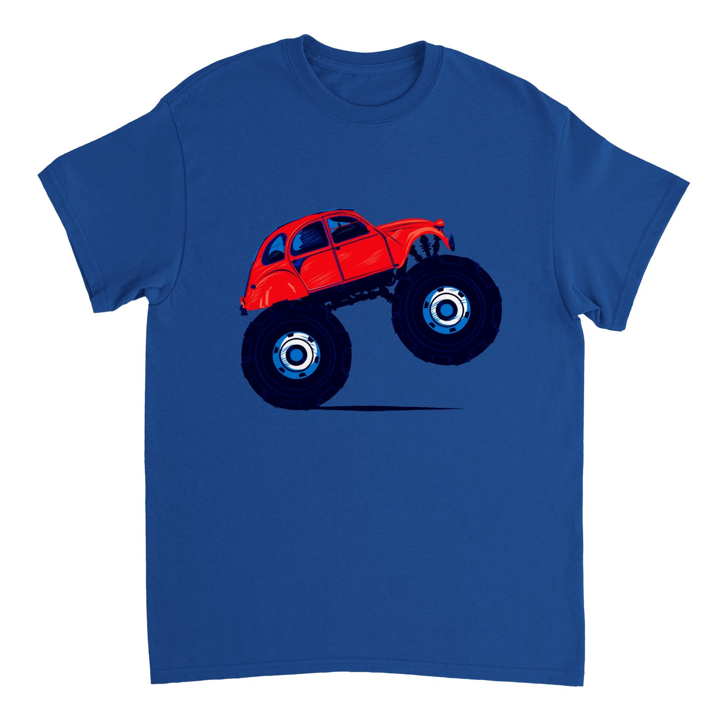 Heavyweight Crewneck T-shirt Monster Truck - 2CV