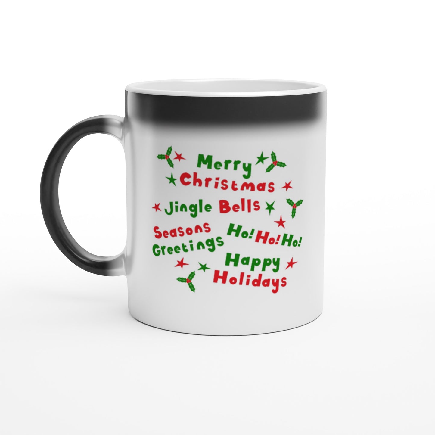 Magic 11oz Ceramic Mug Happy Christmas quotes